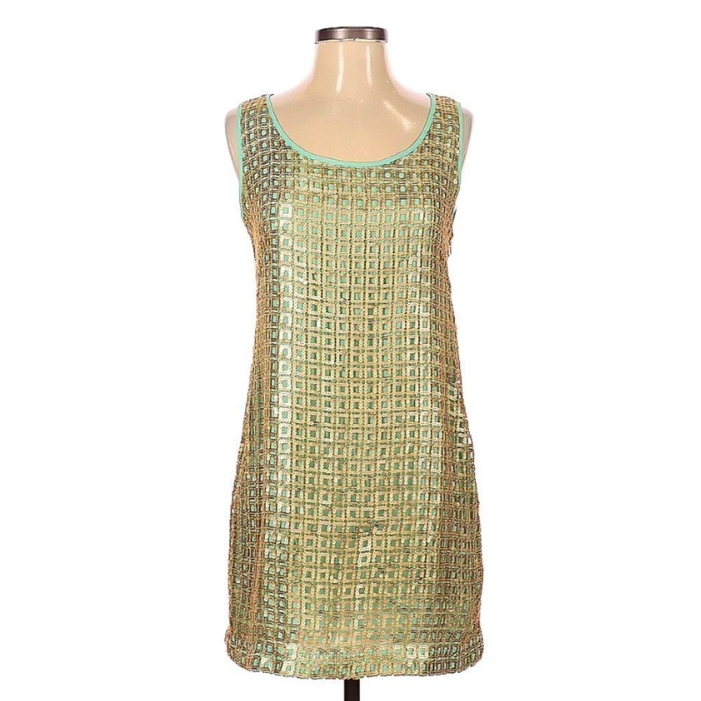 Tabitha Gold Sequin Cocktail Dress‎